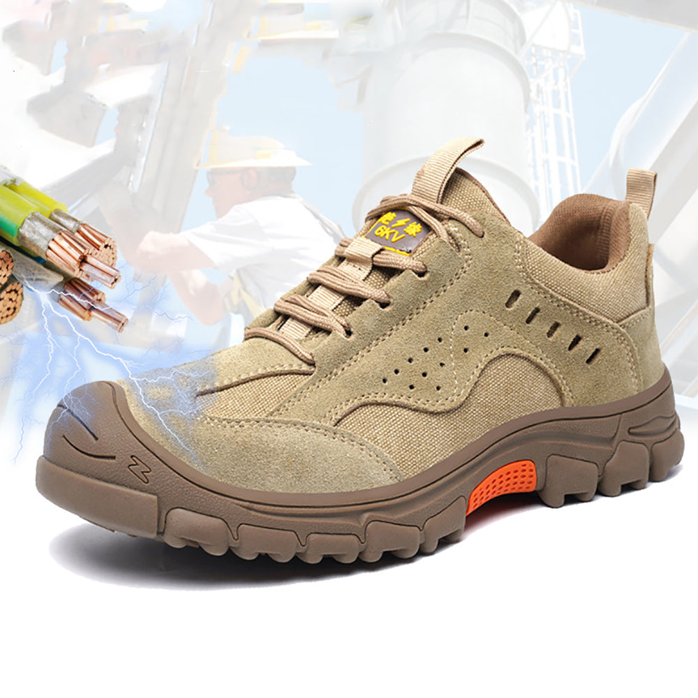 Indestructible Steel Toe Shoes Men Women, Work Safety Shoes Working Industrial Construction Sneakers
