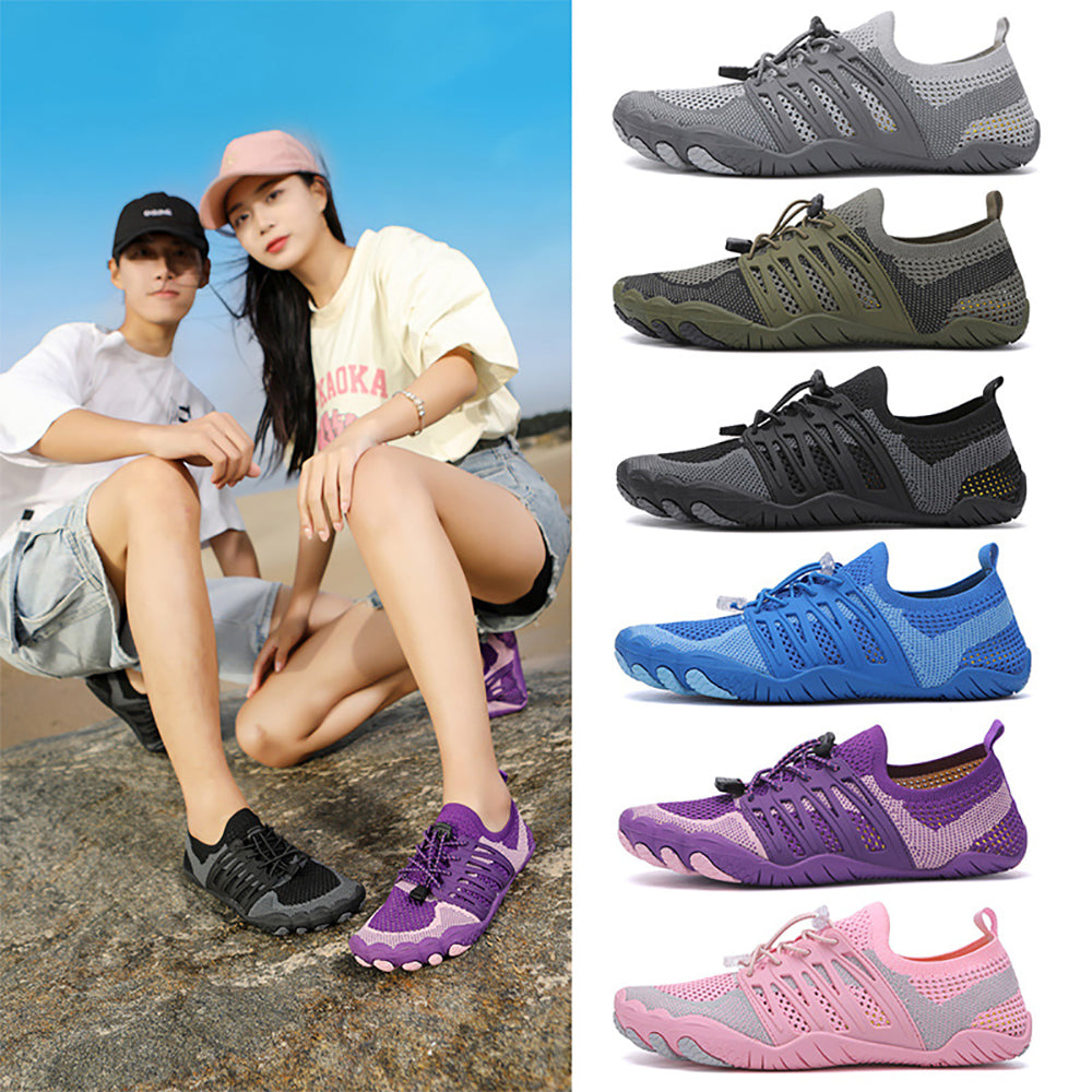 Zapatos de agua para hombres y mujeres, zapatillas de deporte descalzas de secado rápido para exteriores, para kayak, paseos en bote, senderismo, surf y caminatas