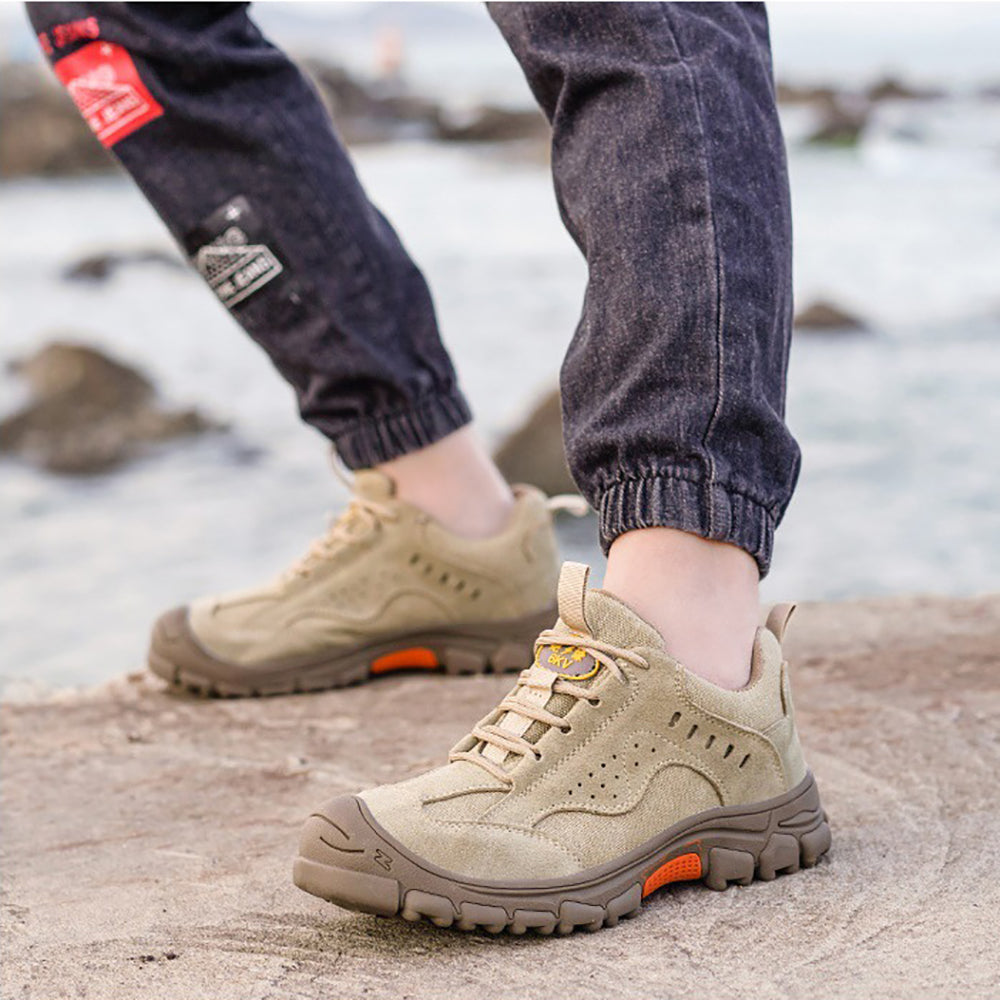 Indestructible Steel Toe Shoes Men Women, Work Safety Shoes Working Industrial Construction Sneakers