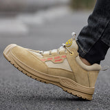 Steel Toe Shoes for Men Women Lightweight Comfortable Work Shoes Indestructible Slip Resistant Safety