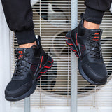 Steel Toe Shoes for Men Women Work Sneakers Lightweight Comfortable Safety On Puncture Slip Proof Indestructible Footwear Shoe
