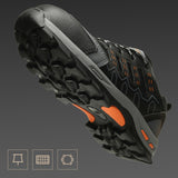 Steel Toe Shoes for Men, Slip Resistant Safety Work Shoes Comfortable Industrial and Construction Working Footwear