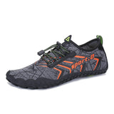 Men's quick-drying upstream shoes, casual beach shoes, hiking shoes-red