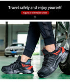 Steel Toe Shoes for Men Women Safety Sneakers Indestructible Lightweight Puncture Proof Slip Resistant Breathable Working Shoes