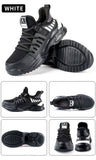 Steel Toe Shoes for Men Women Safety Sneakers Indestructible Lightweight Puncture Proof Slip Resistant Breathable Working Shoes