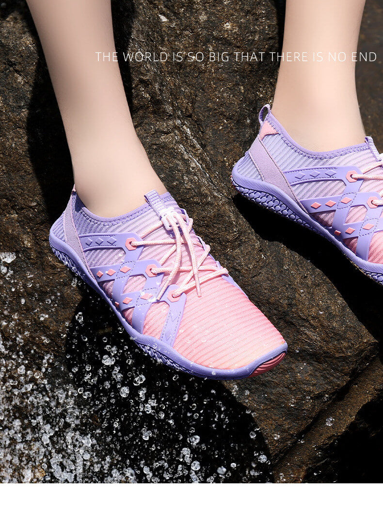 Chaussures aquatiques pour hommes et femmes, chaussures de natation, de plage, d'extérieur, pieds nus, chaussettes de piscine à séchage rapide, natation, yoga, surf, exercice