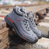 Bottes de sécurité de travail respirantes, légères, fiables et durables, chaussures de construction industrielles à embout en acier