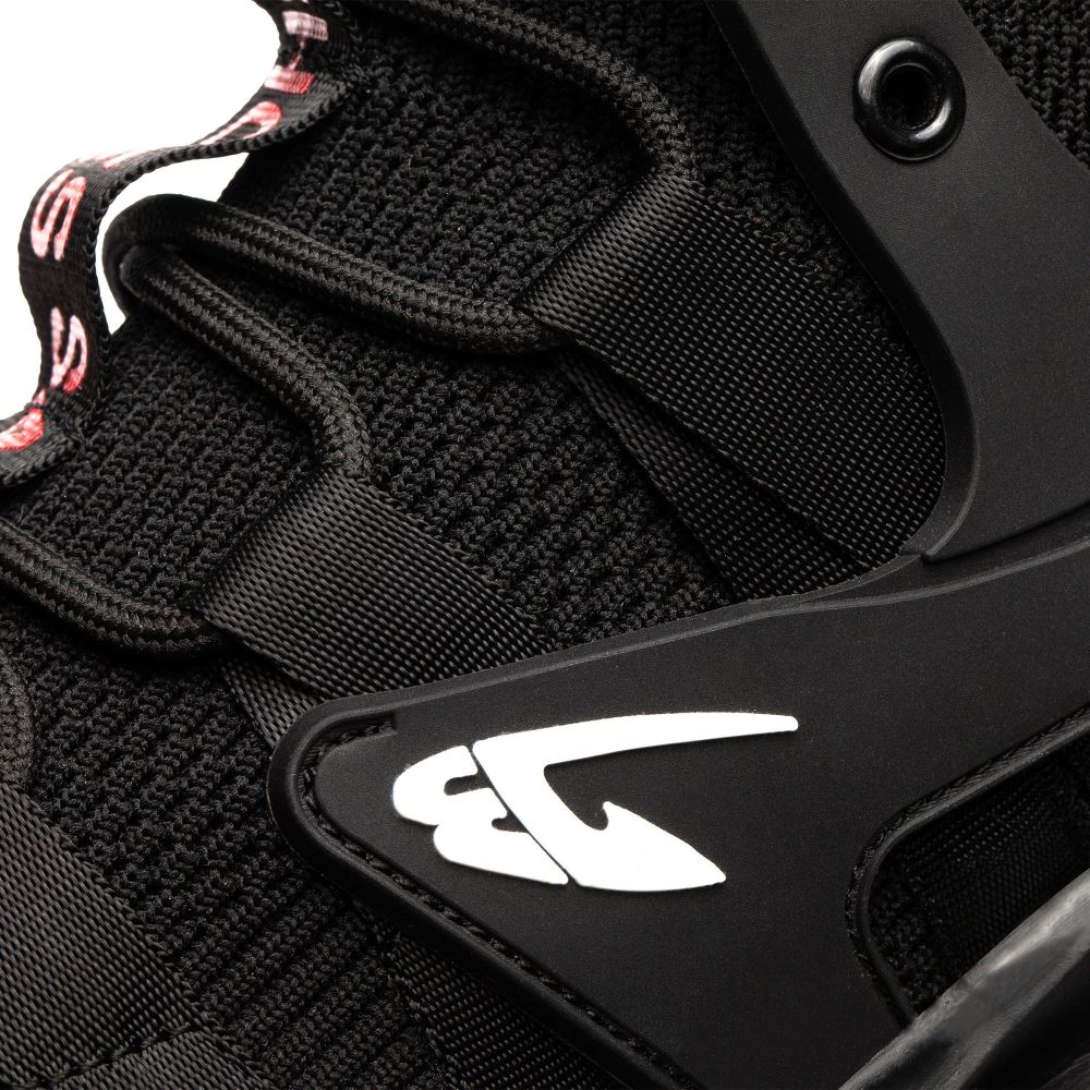 Sneakers for Men Women Lightweight Construction Safety Shoes Comfortable Puncture Proof Slip On Indestructible Steel Toe Work Shoes Black