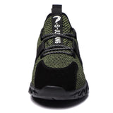Steel Toe Indestructible Shoes Men Women Lightweight Puncture Resistant Breathable Safety Work Shoes Sneakers for Construction Working Green