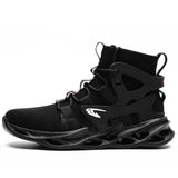 Sneakers for Men Women Lightweight Construction Safety Shoes Comfortable Puncture Proof Slip On Indestructible Steel Toe Work Shoes Black