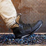Chaussures de sécurité Chaussures de travail résistantes à l'usure pour l'industrie et la construction Chaussures à embout en acier pour hommes et femmes