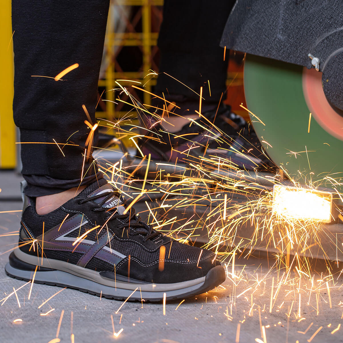 Breathable Steel Toe Boots for Men Women Work Puncture Proof Non Slip Safety Boot Industrial Construction Comfortable Outdoor Hiking Military Tactical