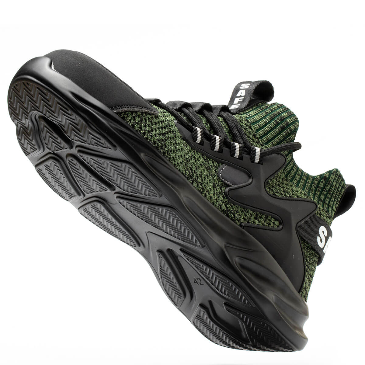 Steel Toe Sneakers for Men Women Indestructible Work Shoes Lightweight Comfortable Safety Sneakers Slip-Resistant Indestructible Composite Toe Shoes for Construction Industrial