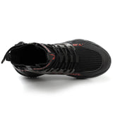 Steel Toe Indestructible Shoes Men Women Lightweight Puncture Safety Work Sneakers for Construction Working Breathable Indestructible