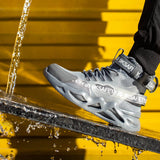 Steel Toe Indestructible Shoes Men Women Lightweight Puncture Safety Work Sneakers for Construction Working Breathable Indestructible