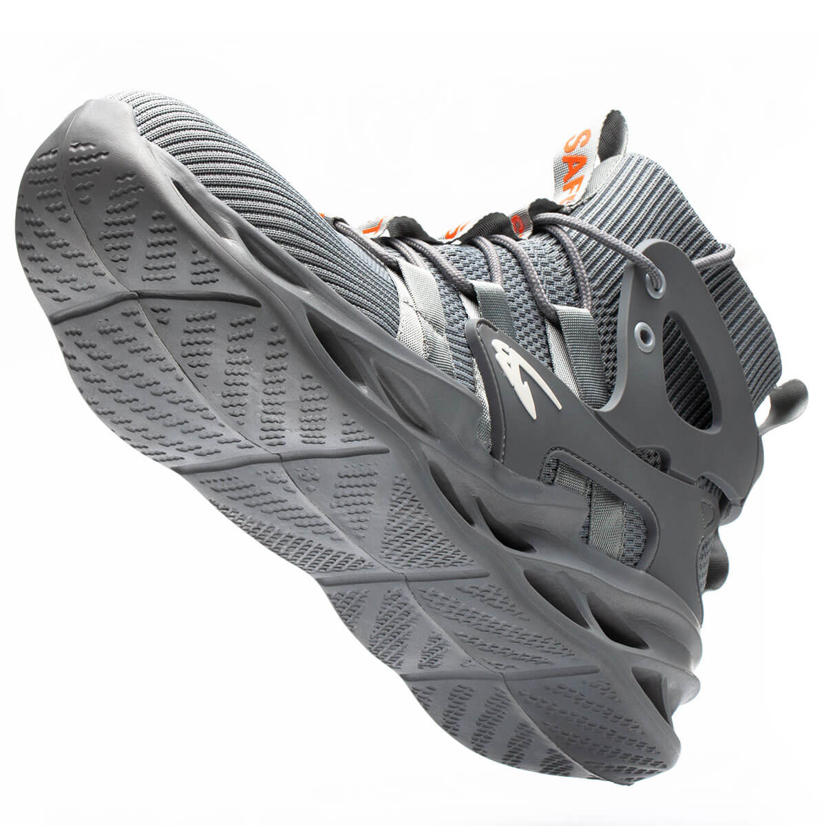 Steel Toe Sneakers for Men Women Comfortable Indestructible Safety Work Shoes Lightweight Sneakers Slip-Resistant Composite Toe Shoes for Construction