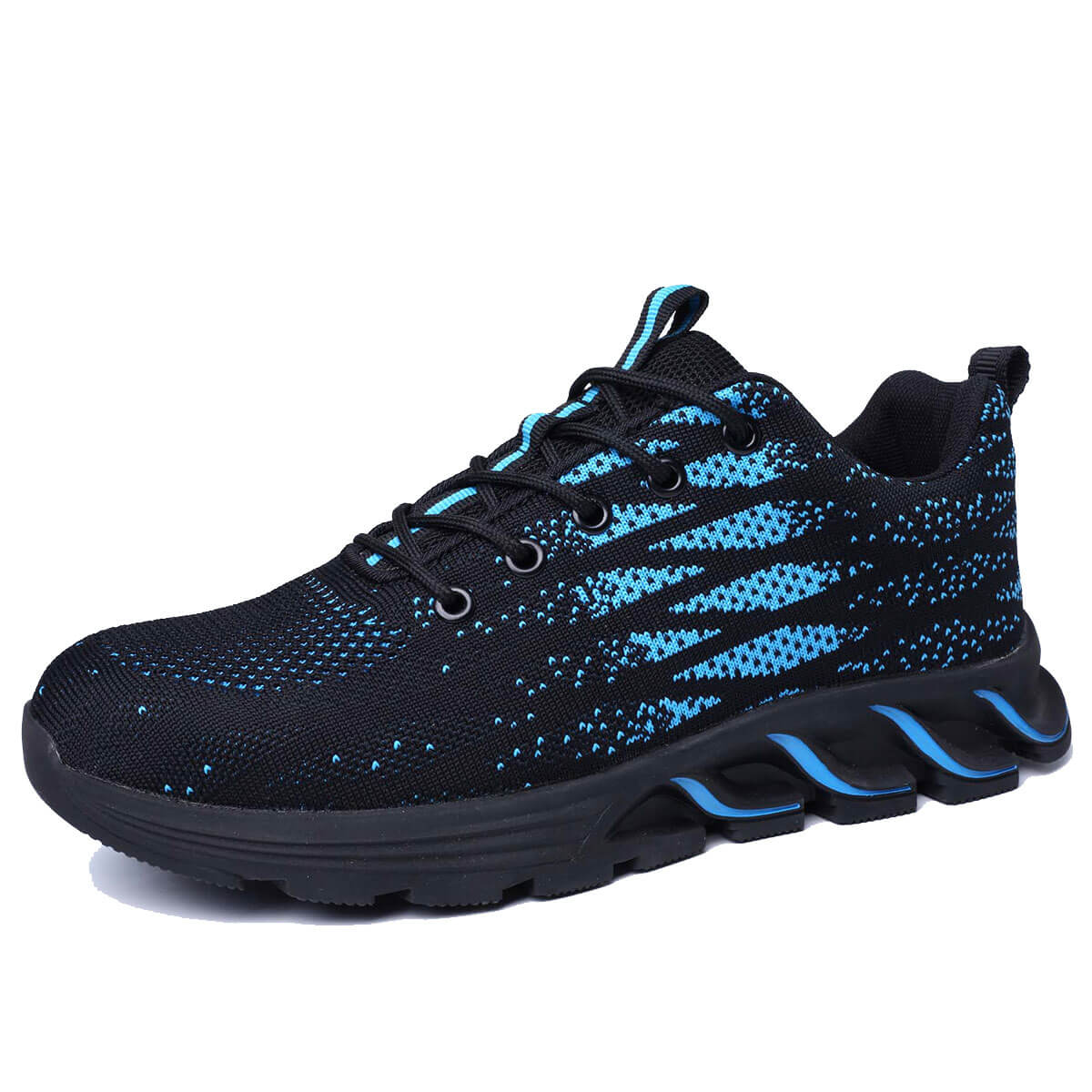 Steel Toe Sneakers for Men Women Lightweight Safety Resistant Comfortable Puncture Proof Slip On Indestructible Work Shoes