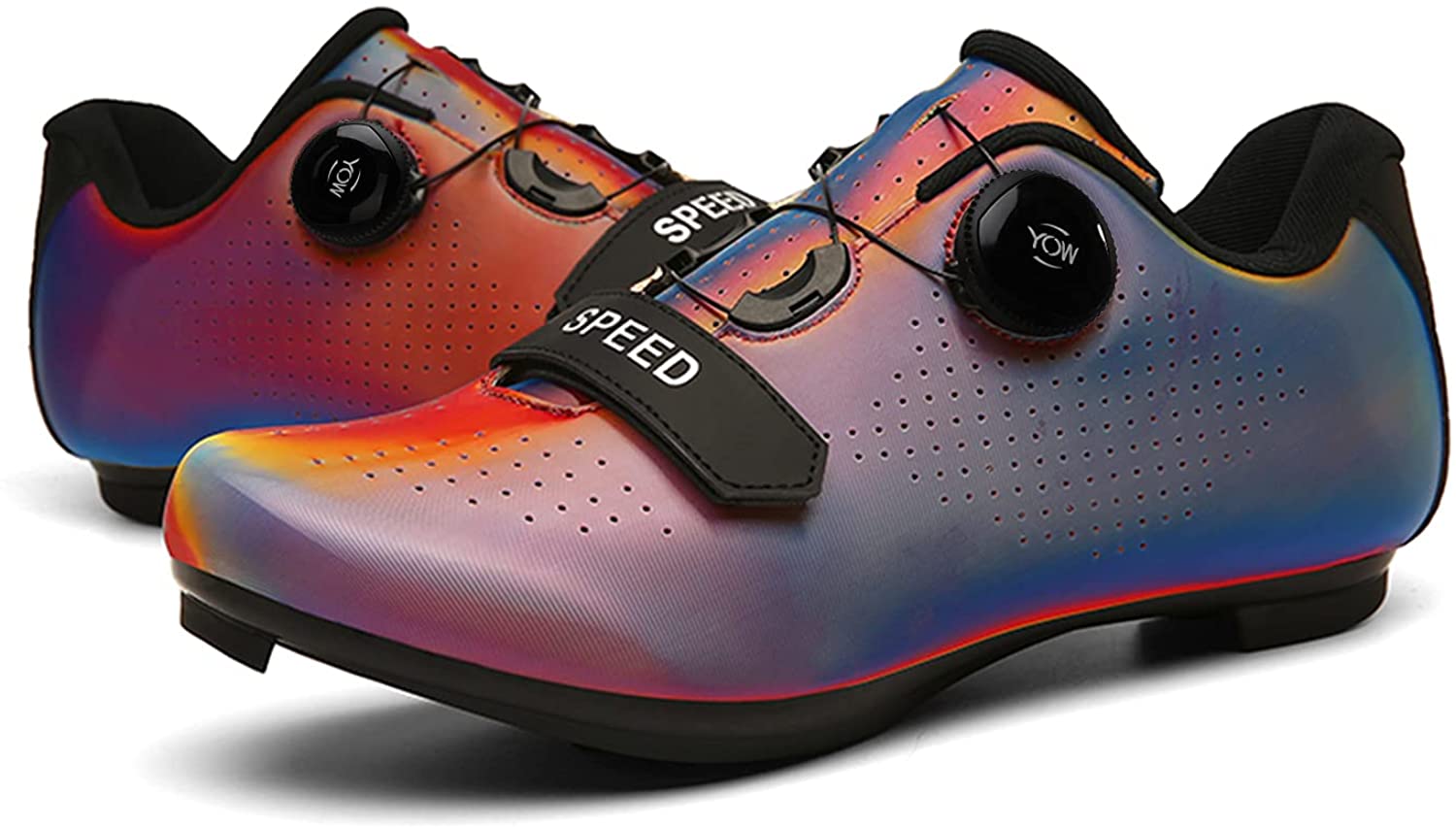 Juego de calas Delta para ciclismo para hombre y mujer, compatibles con bicicletas de carretera SPD para interiores y carreras de carretera al aire libre con pedales de bloqueo