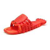 Lobster Flip floops Funny Sandals Slippers Unisex Lobster Shoes Pool Beach Party Fish for Women Men & Kid
