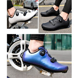 Zapatillas de ciclismo para hombre y mujer compatibles con SPD Look Delta para interiores Peloton Outdoor Road Calas