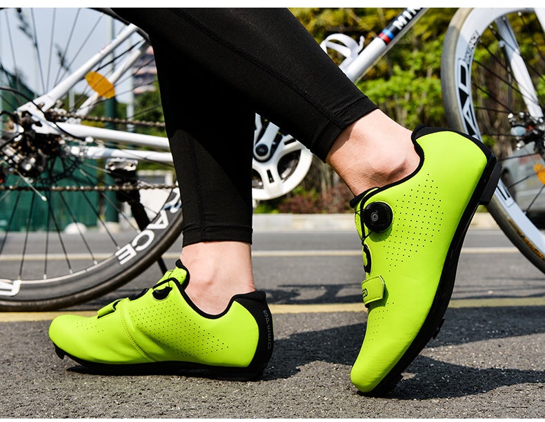 Zapatillas de ciclismo para hombre y mujer compatibles con SPD Look Delta para interiores Peloton Outdoor Road Calas