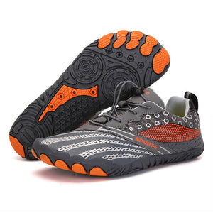 Outdoor sports mountain climbing amphibious shoes-gray