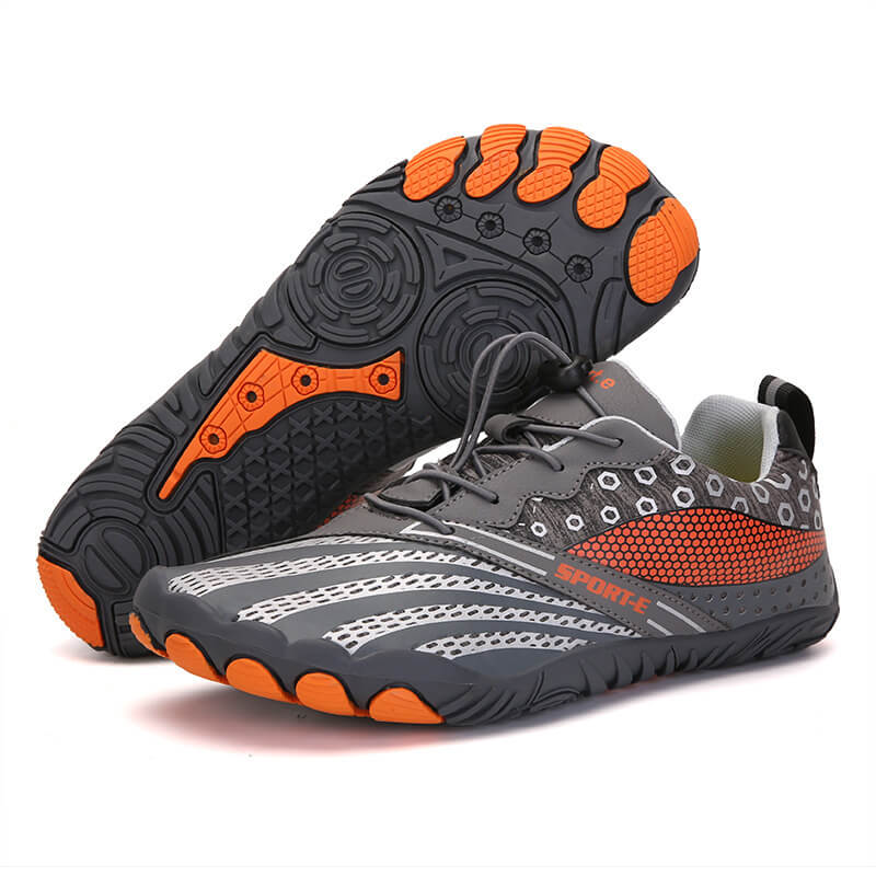 Outdoor sports mountain climbing amphibious shoes-gray