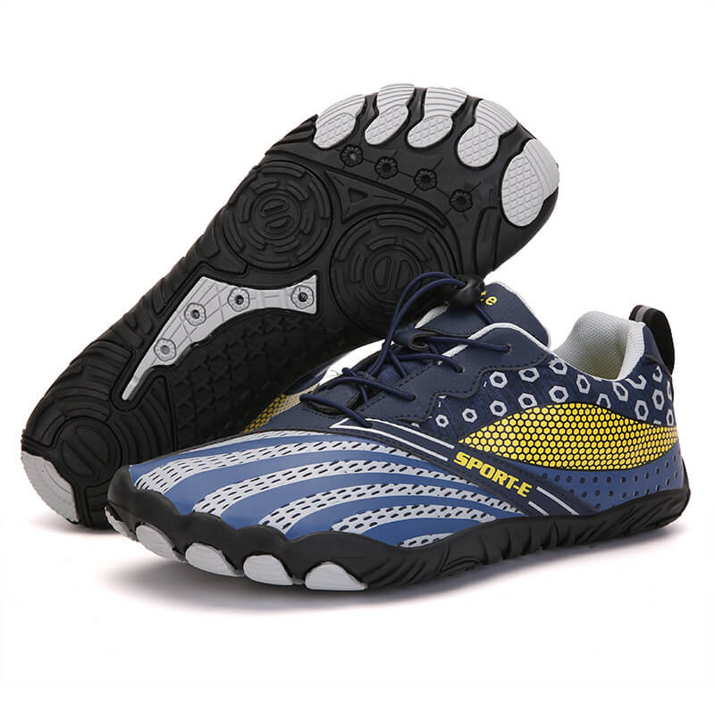 Outdoor sports mountain climbing amphibious shoes-blue