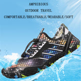 Water Shoes Swim Surf Shoes Beach Pool Shoes Wide Toe Hiking Water Sneakers Quick Dry Aqua Shoes for Men and Women-Detail Picture