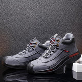 Bottes de sécurité de travail respirantes, légères, fiables et durables, chaussures de construction industrielles à embout en acier