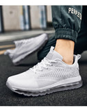 Men's Running Shoes Non Slip Shoes Breathable Lightweight Sneakers Slip Resistant Athletic Sports Walking Gym Work Shoes