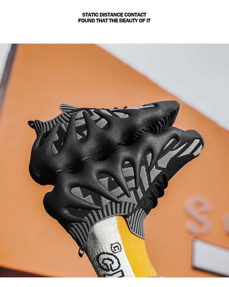 Zapatillas de running para hombre, de malla, ligeras y transpirables, con diseño de coco