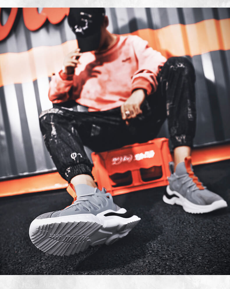 Chaussures de course de sport pour hommes, baskets de marche décontractées légères et respirantes, chaussures de sport d'entraînement de gym de performance