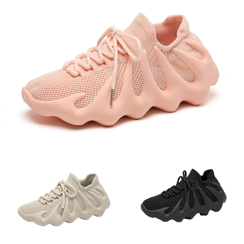 Zapatos deportivos para caminar para hombres y mujeres Zapatos de coco Zapatos de bola de masa para correr