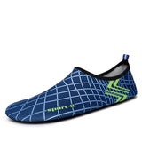 Barefoot quick-drying socks-grid blue
