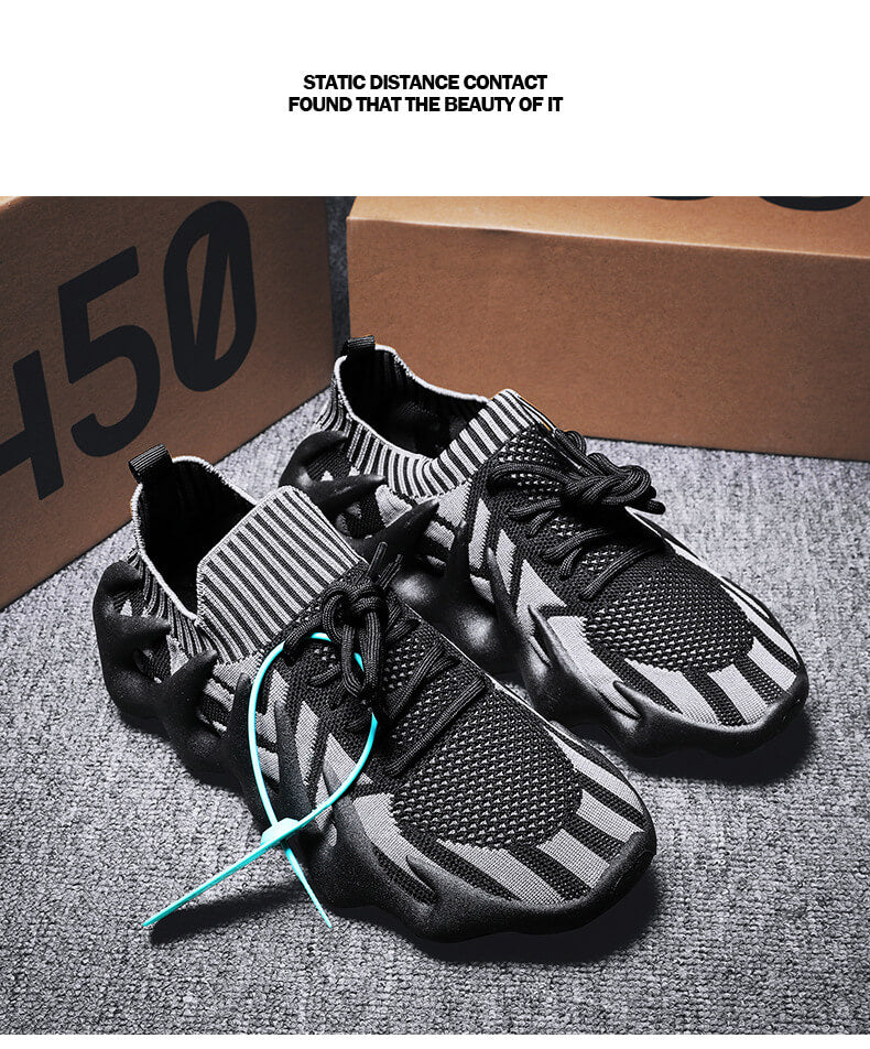 Zapatillas de running para hombre, de malla, ligeras y transpirables, con diseño de coco
