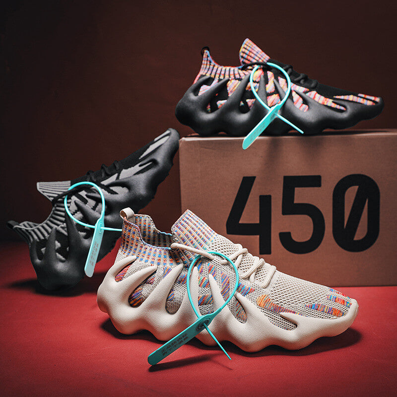 Zapatillas de running para hombre, de malla, ligeras y transpirables, con diseño de coco