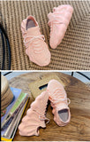 Chaussures de marche athlétiques pour hommes et femmes Chaussures de noix de coco Chaussures de boulettes de course