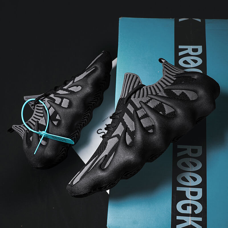 Zapatillas de running para hombre, de malla, ligeras y transpirables, con diseño de coco