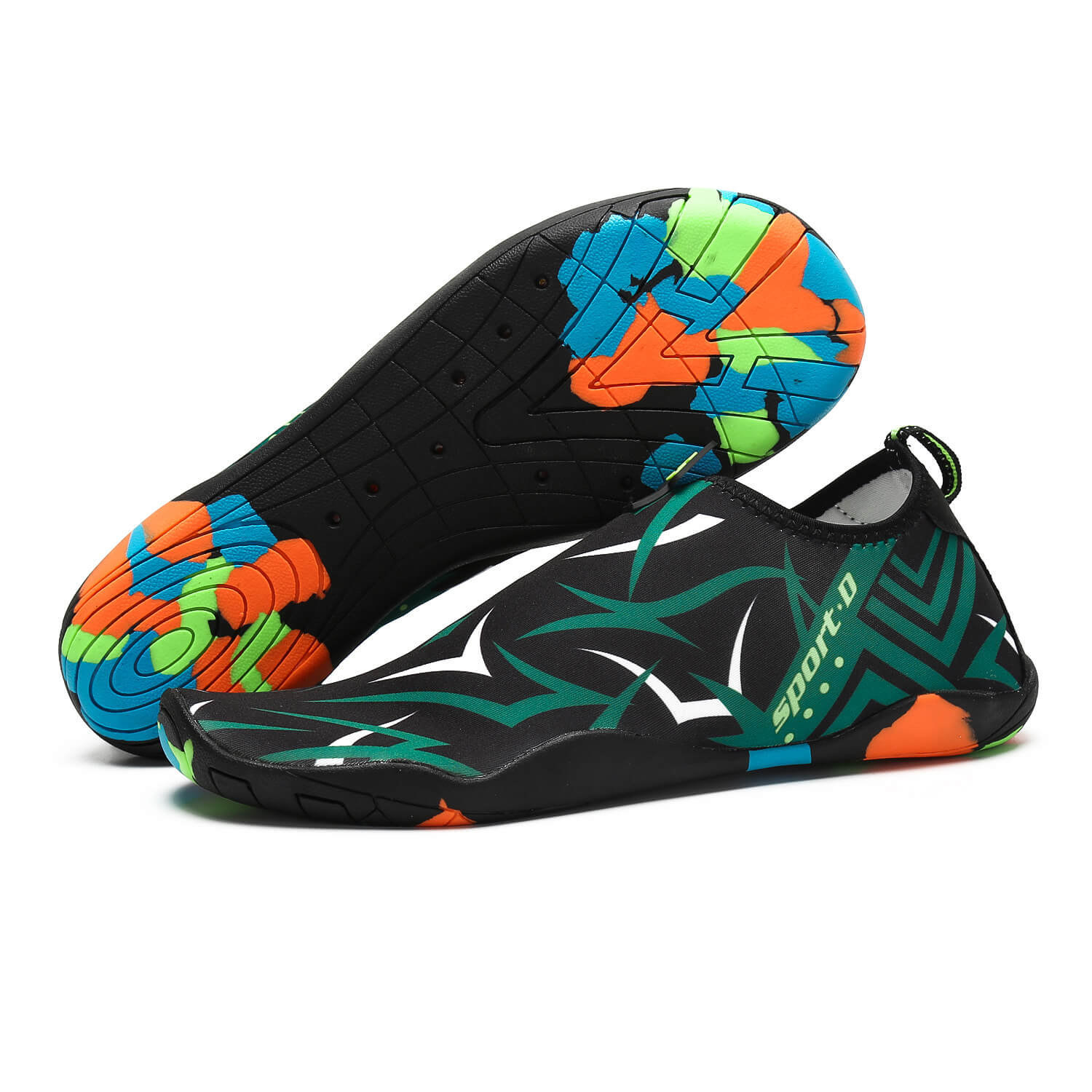 Spring and summer men's sports shoes, women's river upstream shoes-white