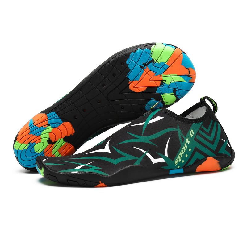 Spring and summer men's sports shoes, women's river upstream shoes-white