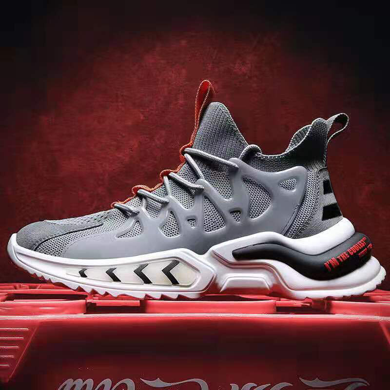 Chaussures de course de sport pour hommes, baskets de marche décontractées légères et respirantes, chaussures de sport d'entraînement de gym de performance