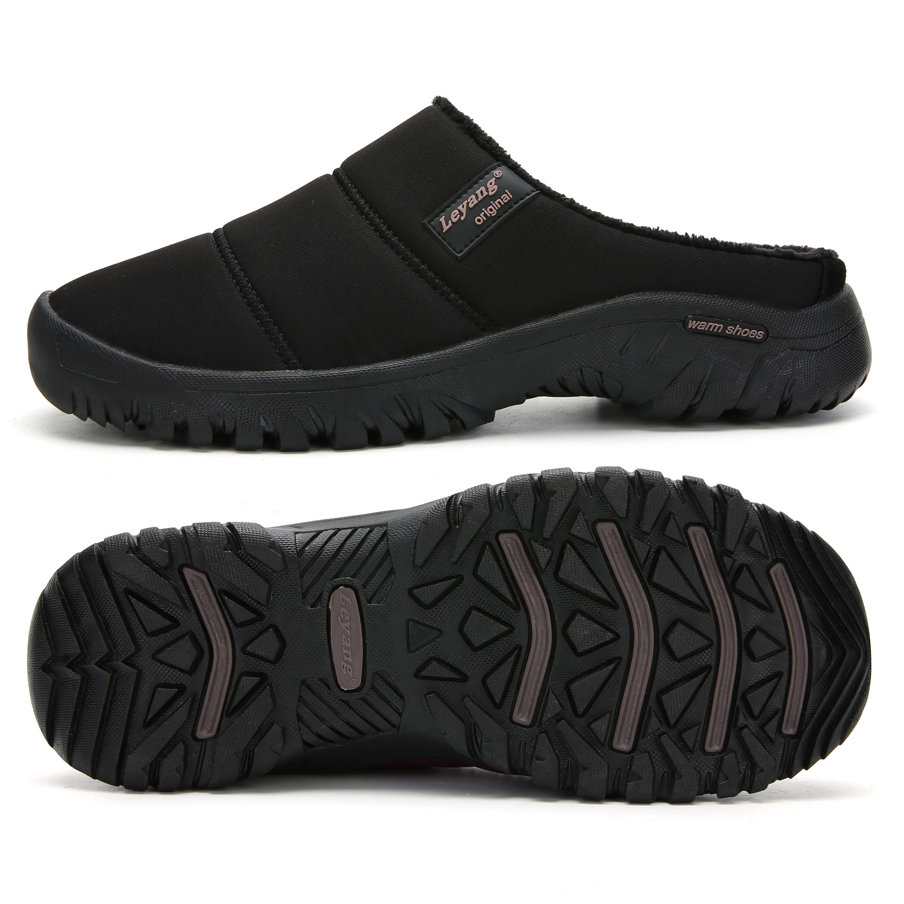 Unisex Men's and Women's Memory Foam Slippers Comfort Knitted Cotton-blend House Shoes Indoor & Outdoor