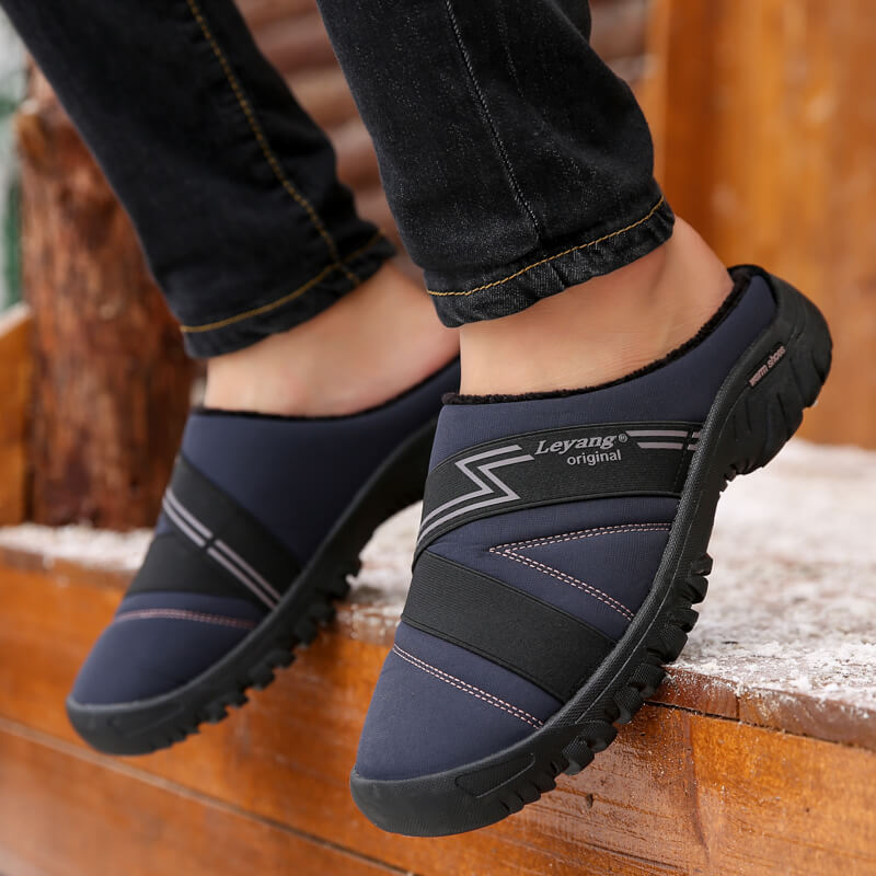 Memory Foam Slippers Couple Style Men's and Women's House Casual Shoes
