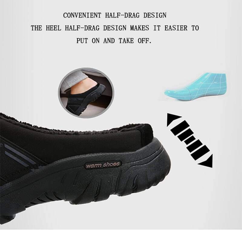 Memory Foam Slippers Couple Style Men's and Women's House Casual Shoes