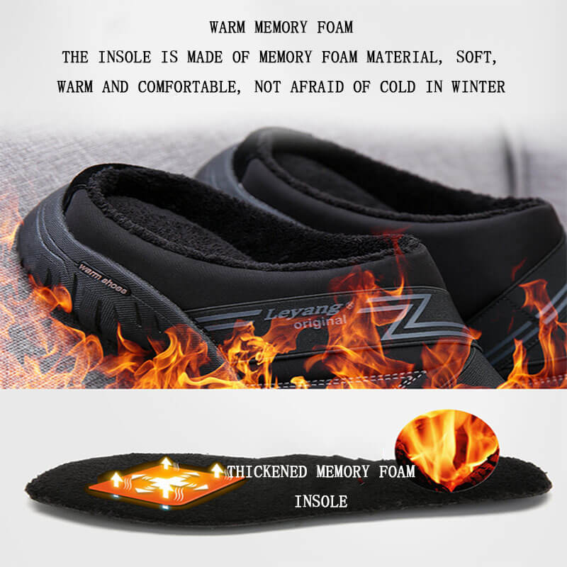 Memory Foam Slippers Couple Style Men's and Women's House Casual Shoes