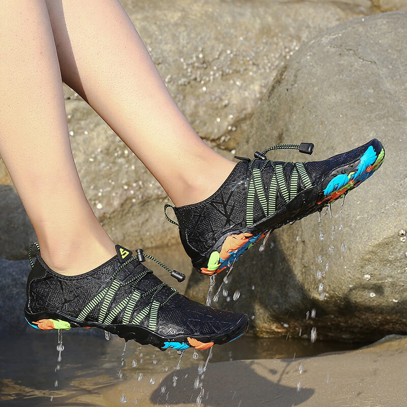 Chaussures aquatiques pour hommes et femmes, chaussures de plage, de natation, chaussettes aquatiques à séchage rapide, chaussures de piscine pour le surf, le yoga, l'aquagym