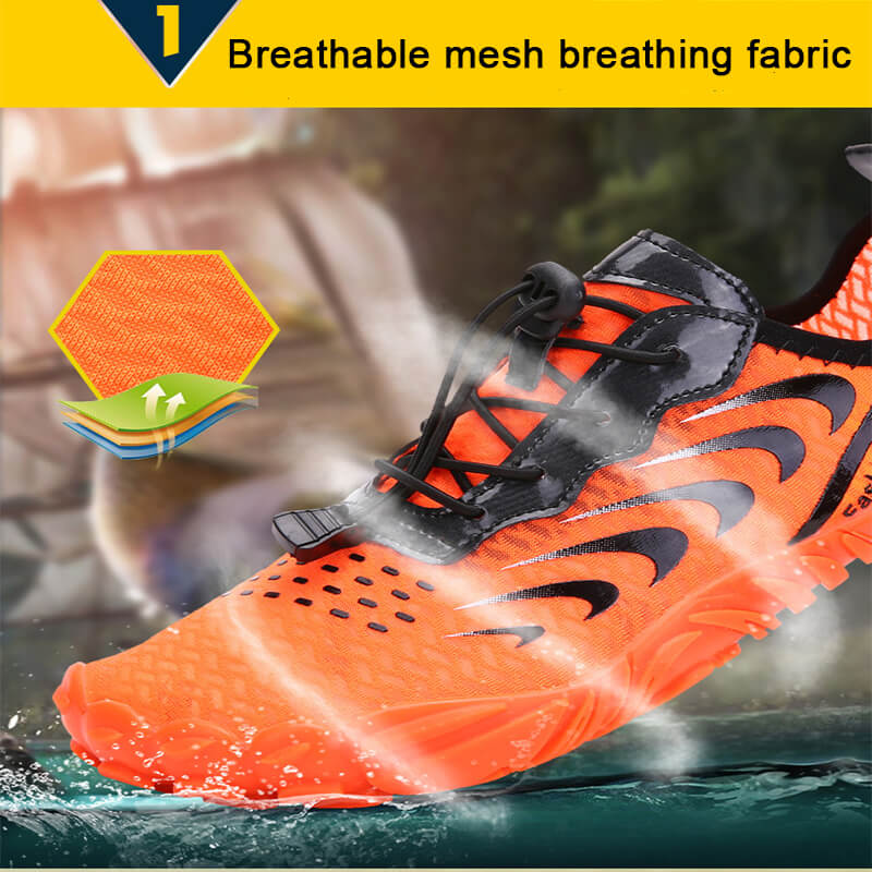 Zapatos de playa para mujer, calcetines de secado rápido para nadar descalzos, para surfear, piscina, río, caminar, bucear, deportes acuáticos