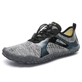 Water Shoes Mens Womens Beach Swim Shoes -Light Gray
