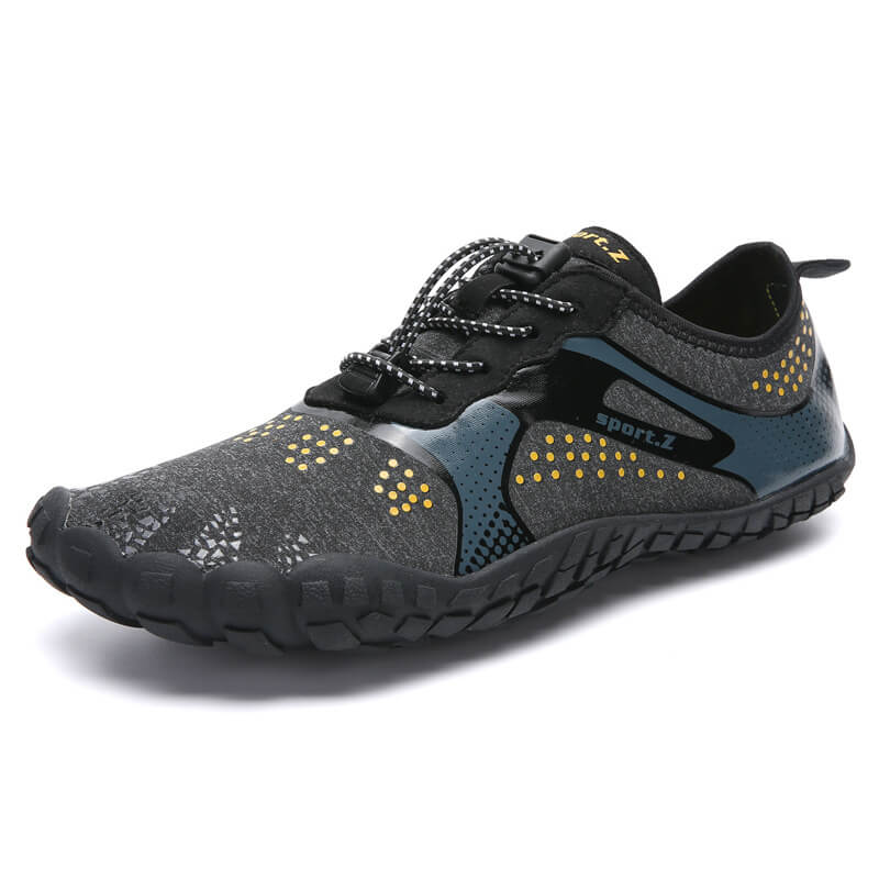 Water Shoes Mens Womens Beach Swim Shoes -Gray